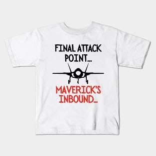 Maverick's inbound! Kids T-Shirt